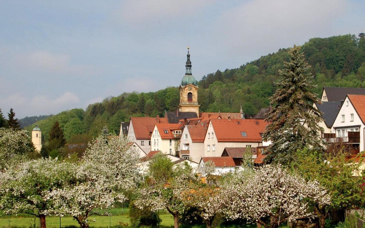 Landhaus Am Schloss Schnabelwaid Esterno foto