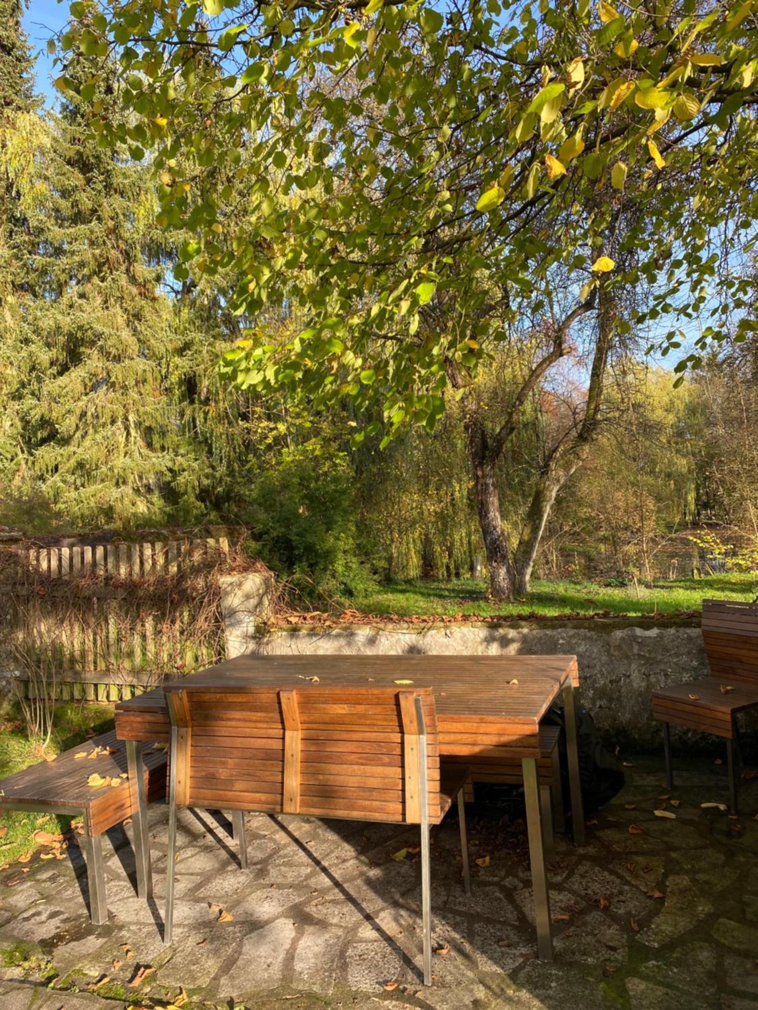 Landhaus Am Schloss Schnabelwaid Esterno foto