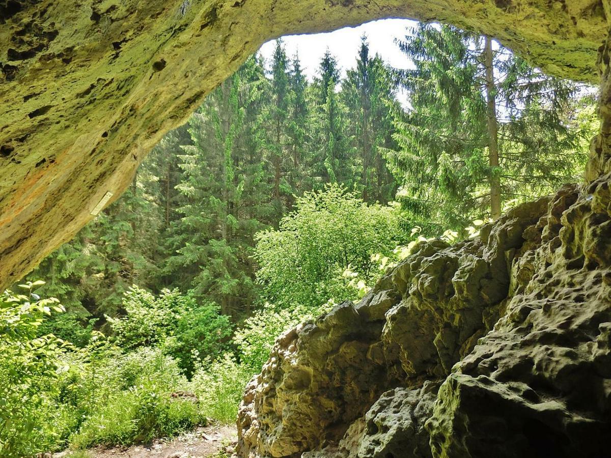 Landhaus Am Schloss Schnabelwaid Esterno foto
