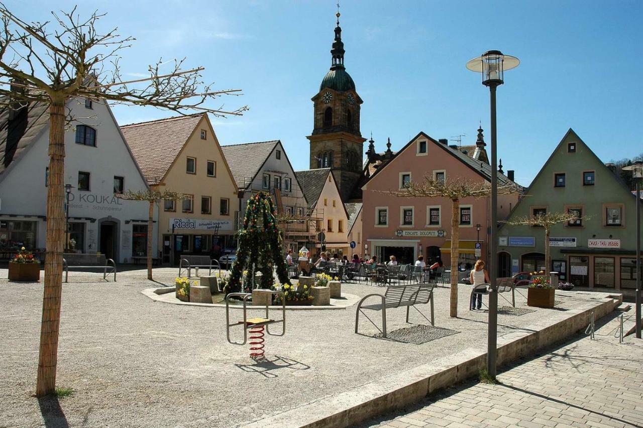 Landhaus Am Schloss Schnabelwaid Esterno foto